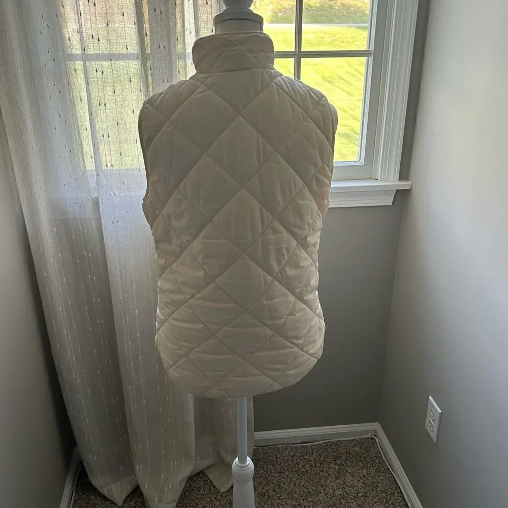 Women’s J. Crew Cream Vest Size XS